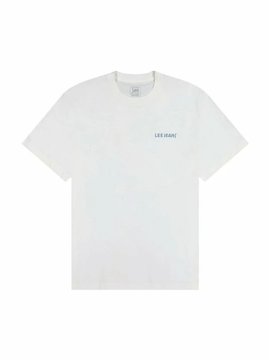 Zdjęcie produktu T-shirt z nadrukiem Lee mleczny