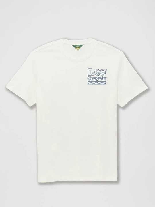 Zdjęcie produktu T-shirt z nadrukiem Lee biały