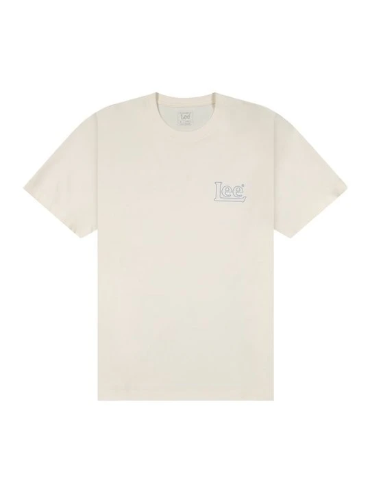 Zdjęcie produktu T-shirt z nadrukiem Lee mleczny