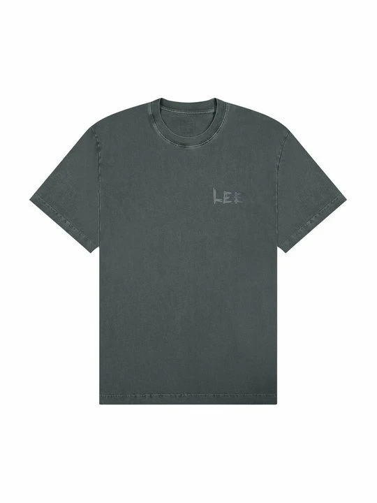Zdjęcie produktu T-shirt z nadrukiem Lee antracytowy
