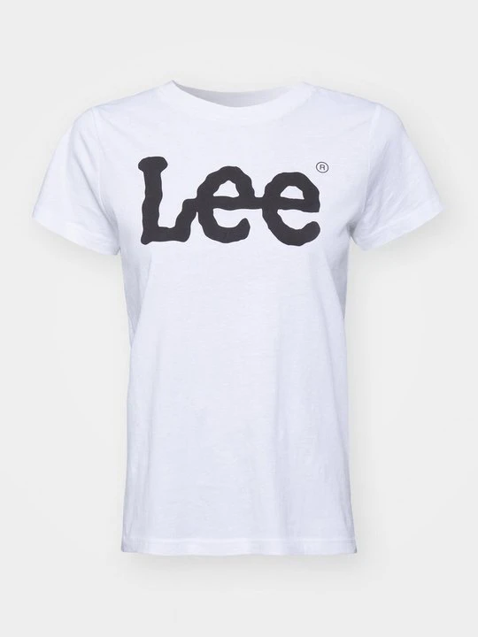 Zdjęcie produktu T-shirt z nadrukiem Lee biały