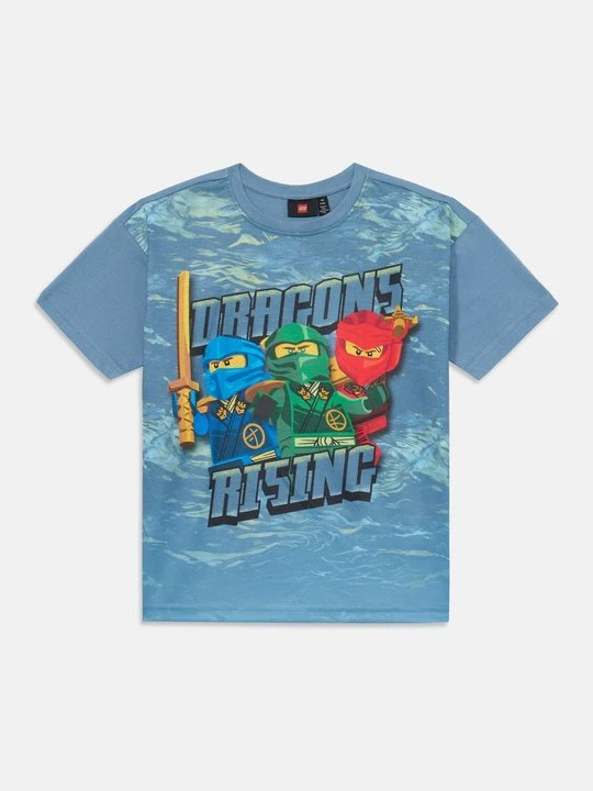 Zdjęcie produktu T-shirt z nadrukiem LEGO jasnoniebieski