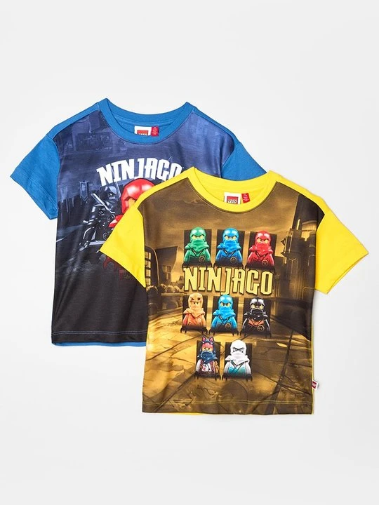 Zdjęcie produktu T-shirt z nadrukiem LEGO niebieski