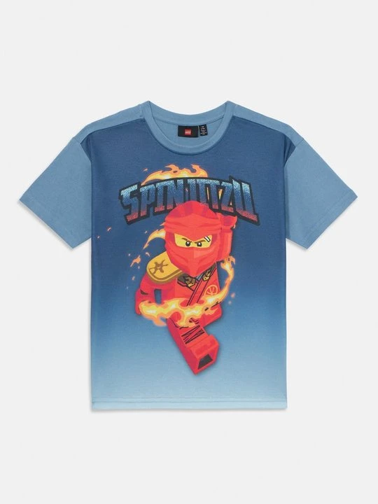 Zdjęcie produktu T-shirt z nadrukiem LEGO jasnoniebieski