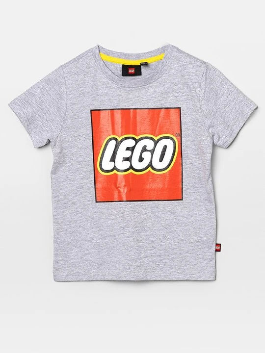 Zdjęcie produktu T-shirt z nadrukiem LEGO szary