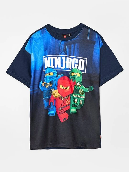 Zdjęcie produktu T-shirt z nadrukiem LEGO granatowy