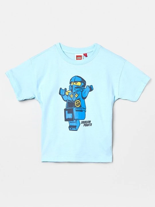 Zdjęcie produktu T-shirt z nadrukiem LEGO jasnoniebieski
