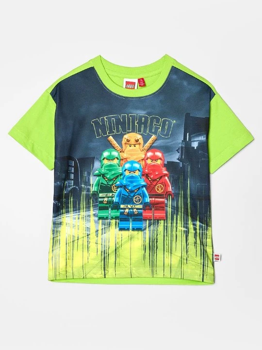 Zdjęcie produktu T-shirt z nadrukiem LEGO jasnozielony