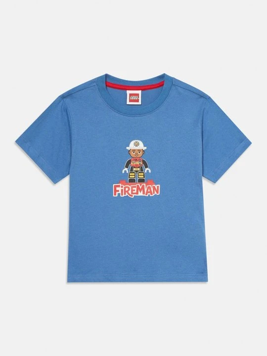 Zdjęcie produktu T-shirt z nadrukiem LEGO niebieski