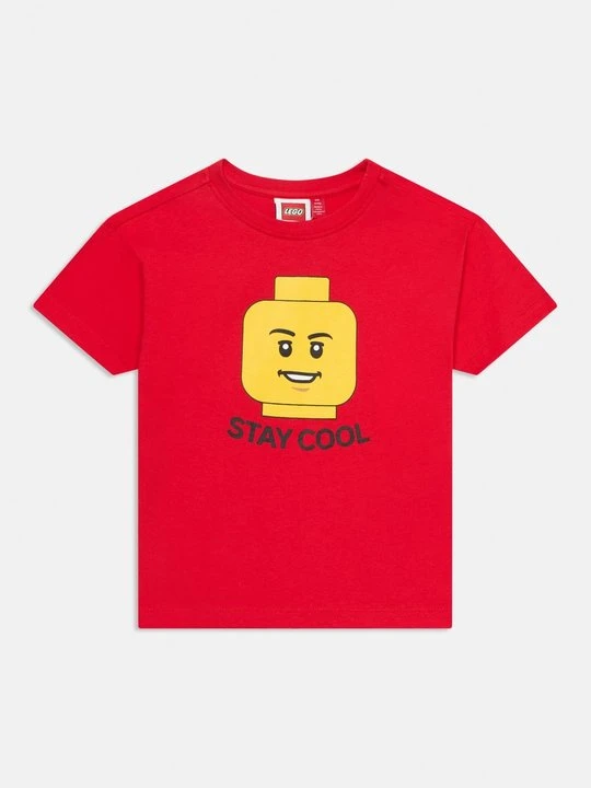 Zdjęcie produktu T-shirt z nadrukiem LEGO czerwony