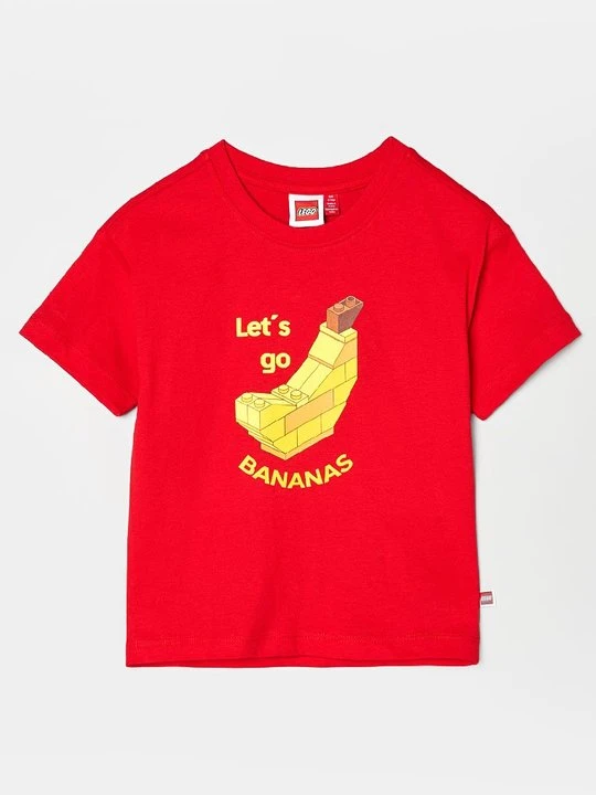 Zdjęcie produktu T-shirt z nadrukiem LEGO czerwony
