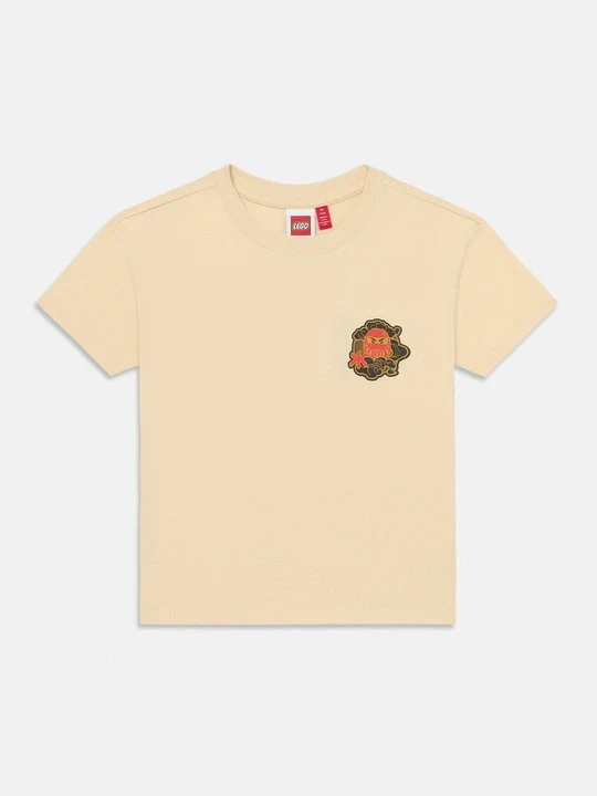 Zdjęcie produktu T-shirt z nadrukiem LEGO mleczny