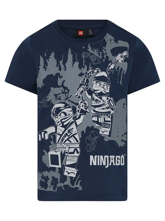 Zdjęcie produktu T-shirt z nadrukiem LEGO granatowy