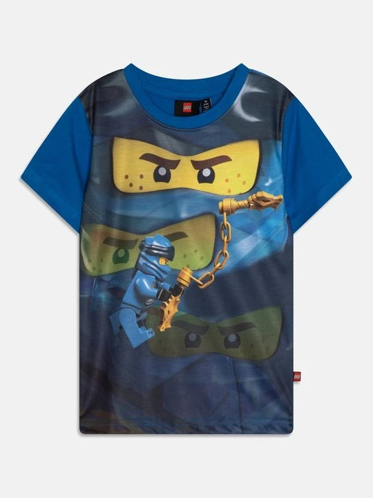Zdjęcie produktu T-shirt z nadrukiem LEGO niebieski