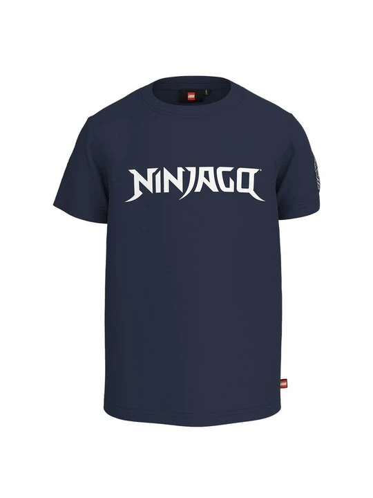 Zdjęcie produktu T-shirt z nadrukiem LEGO ciemnoniebieski