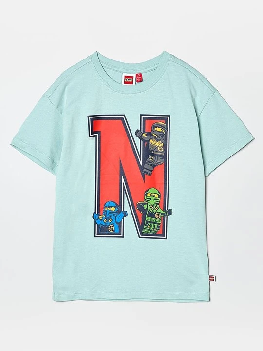 Zdjęcie produktu T-shirt z nadrukiem LEGO zielony