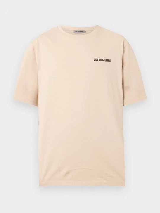 Zdjęcie produktu T-shirt z nadrukiem Les Benjamins beżowy