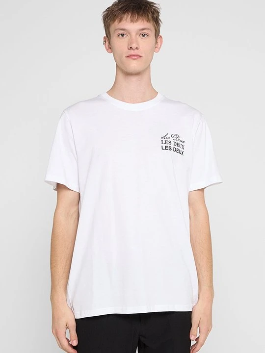 Zdjęcie produktu T-shirt z nadrukiem Les Deux biały