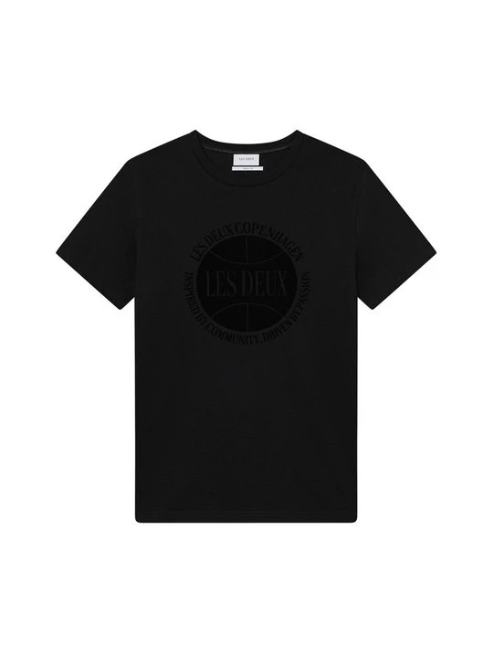 Zdjęcie produktu T-shirt z nadrukiem Les Deux czarny