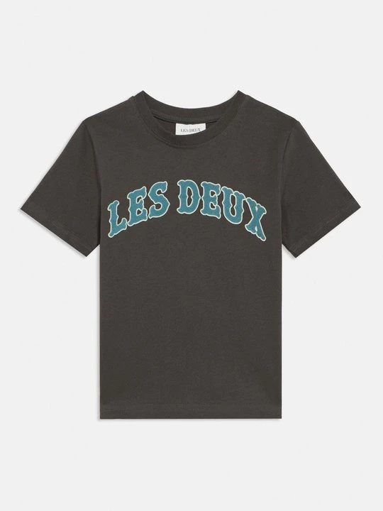 Zdjęcie produktu T-shirt z nadrukiem Les Deux antracytowy