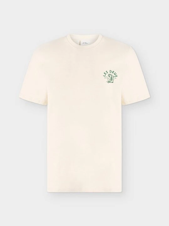 Zdjęcie produktu T-shirt z nadrukiem Les Deux mleczny