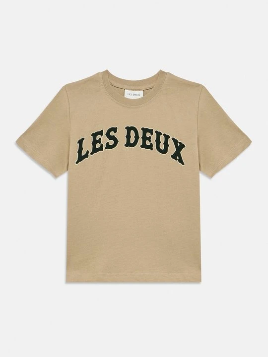Zdjęcie produktu T-shirt z nadrukiem Les Deux piaskowy