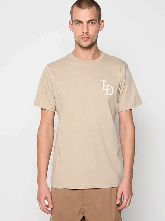 Zdjęcie produktu T-shirt z nadrukiem Les Deux piaskowy