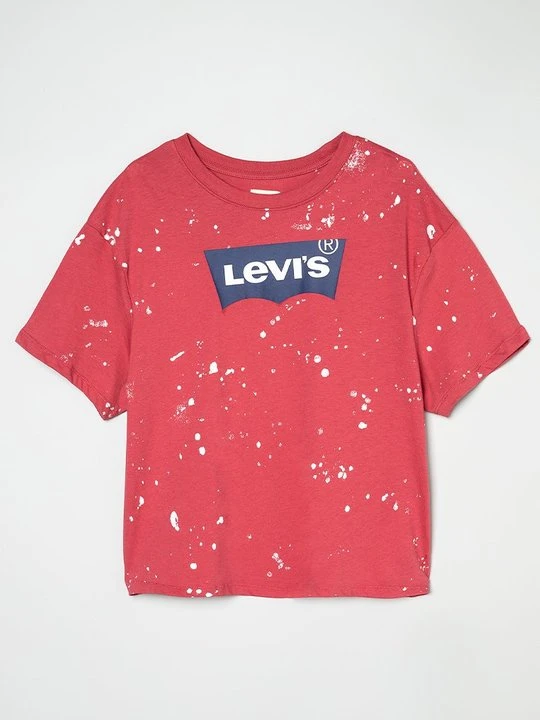 Zdjęcie produktu T-shirt z nadrukiem Levi's czerwony