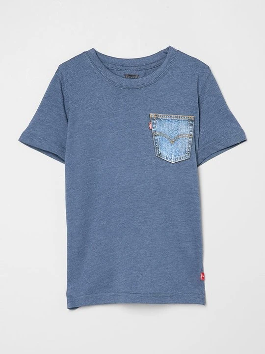 Zdjęcie produktu T-shirt z nadrukiem Levi's granatowy