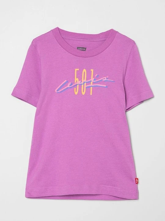 Zdjęcie produktu T-shirt z nadrukiem Levi's fioletowy