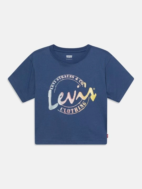 Zdjęcie produktu T-shirt z nadrukiem Levi's granatowy
