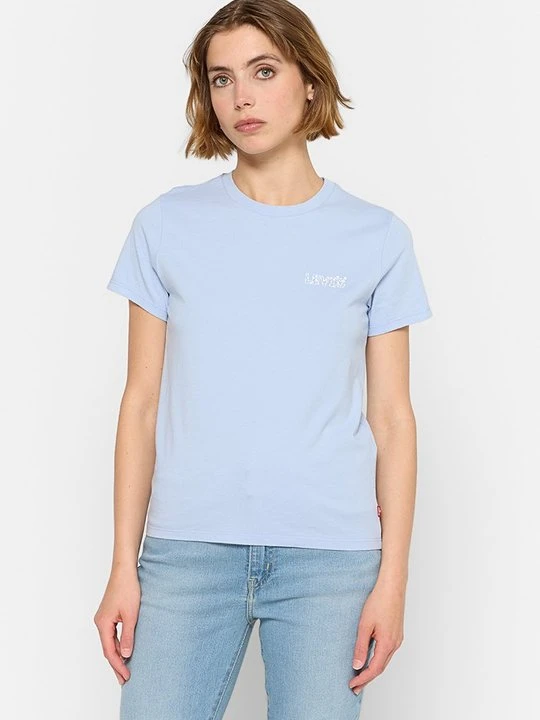 Zdjęcie produktu T-shirt z nadrukiem Levi's jasnoniebieski