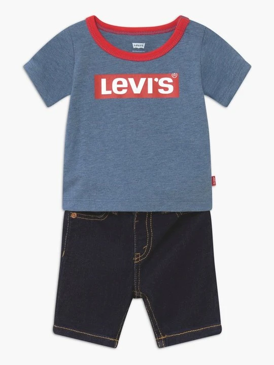Zdjęcie produktu T-shirt z nadrukiem Levi's niebieski