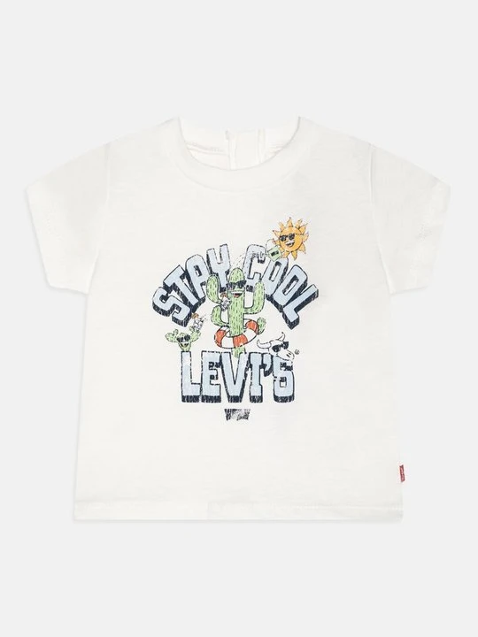 Zdjęcie produktu T-shirt z nadrukiem Levi's turkusowy