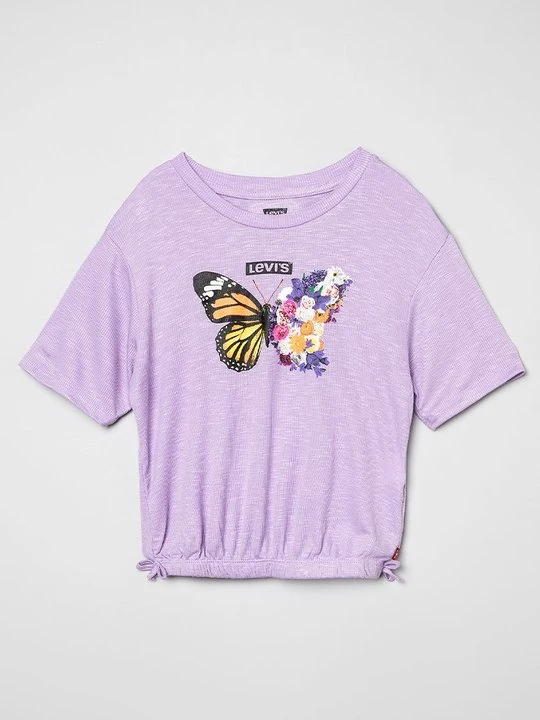 Zdjęcie produktu T-shirt z nadrukiem Levi's fioletowy