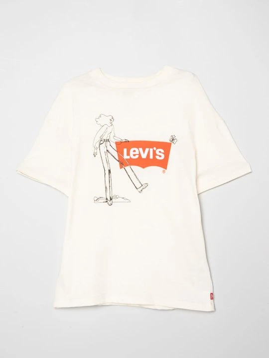 Zdjęcie produktu T-shirt z nadrukiem Levi's mleczny
