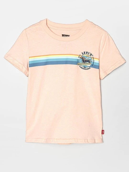 Zdjęcie produktu T-shirt z nadrukiem Levi's morelowy