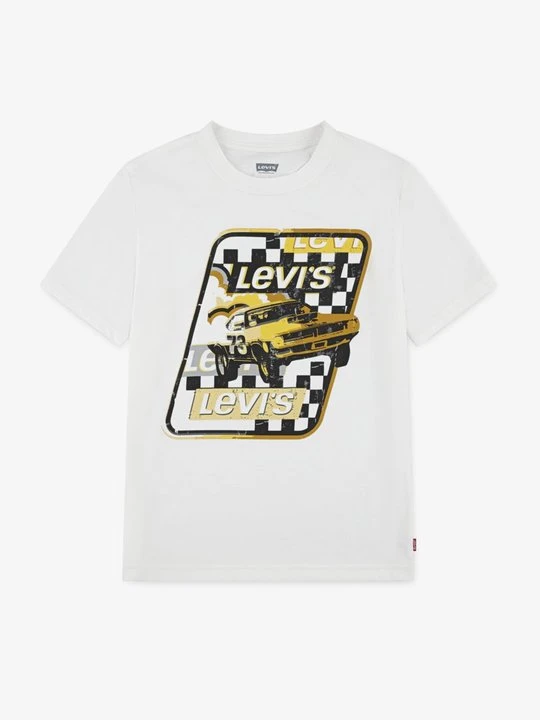 Zdjęcie produktu T-shirt z nadrukiem Levi's mleczny