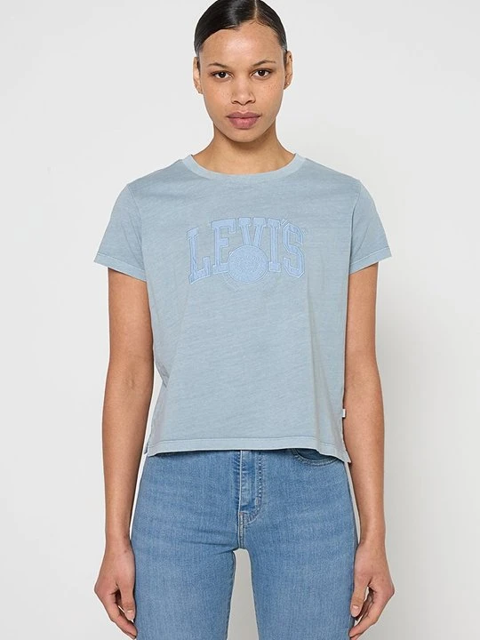Zdjęcie produktu T-shirt z nadrukiem Levi's niebieski