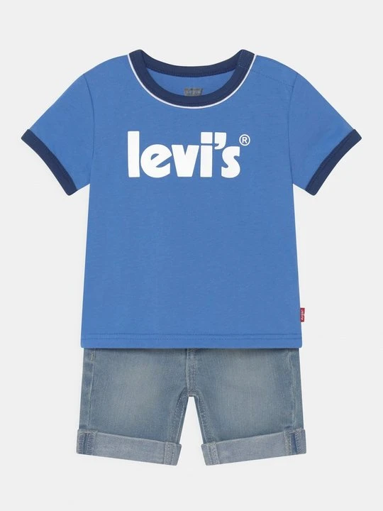 Zdjęcie produktu T-shirt z nadrukiem Levi's niebieski