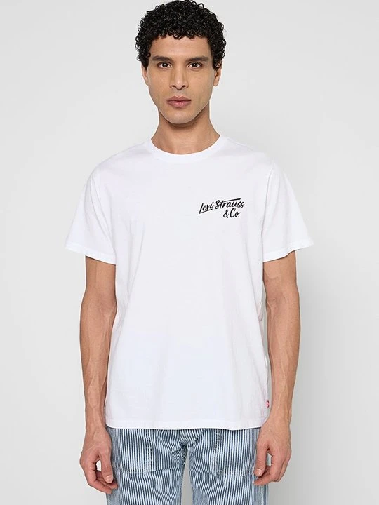 Zdjęcie produktu T-shirt z nadrukiem Levi's mleczny