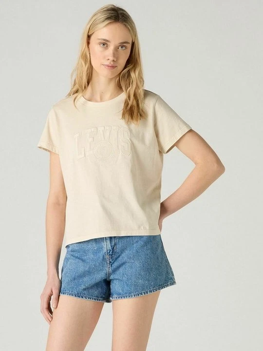 Zdjęcie produktu T-shirt z nadrukiem Levi's mleczny