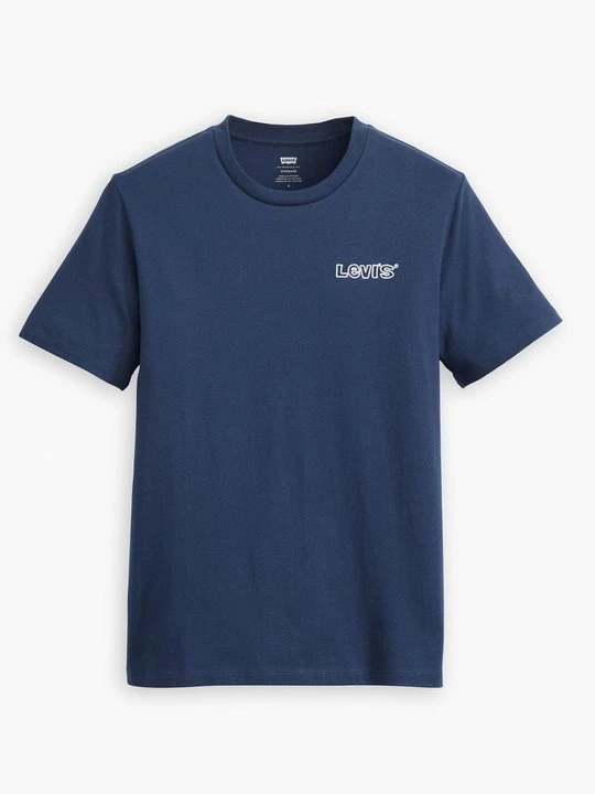 Zdjęcie produktu T-shirt z nadrukiem Levi's granatowy