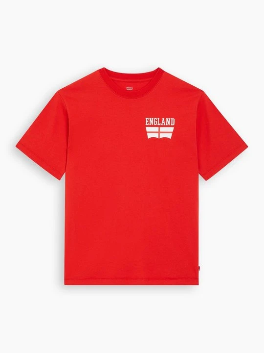 Zdjęcie produktu T-shirt z nadrukiem Levi's czerwony