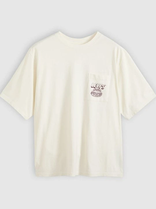 Zdjęcie produktu T-shirt z nadrukiem Levi's mleczny