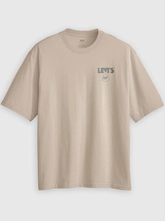 Zdjęcie produktu T-shirt z nadrukiem Levi's beżowy
