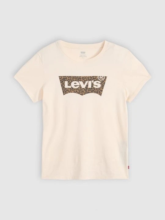 Zdjęcie produktu T-shirt z nadrukiem Levi's mleczny