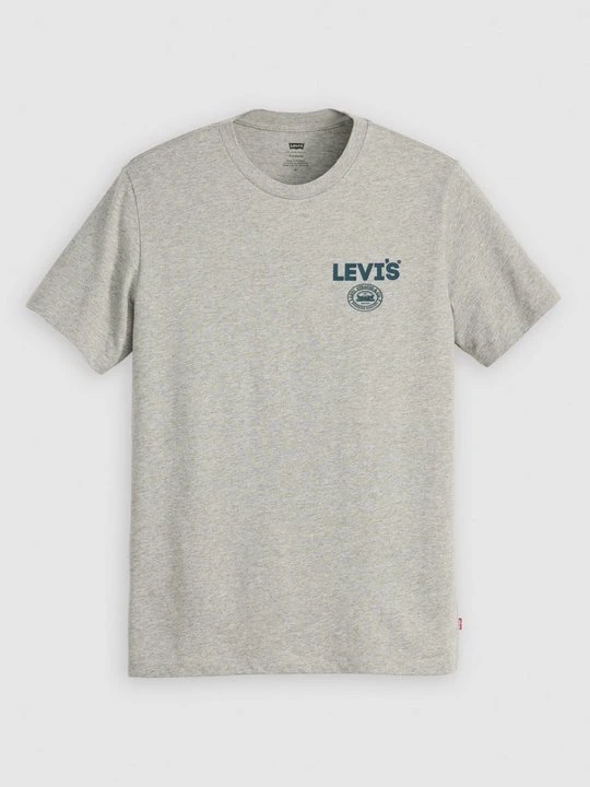 Zdjęcie produktu T-shirt z nadrukiem Levi's szary melanż