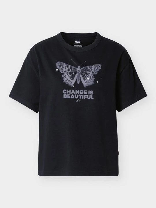 Zdjęcie produktu T-shirt z nadrukiem Levi's antracytowy