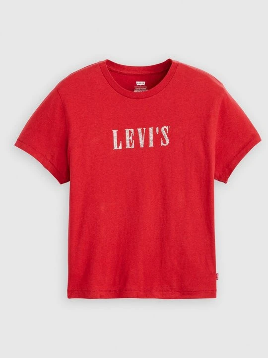 Zdjęcie produktu T-shirt z nadrukiem Levi's czerwony